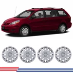 4PCS 16''WHEEL Cover Hubcaps For 2004-2010 Toyota Sienna Lacquer Trim Rings. Fixed Price $48.99.