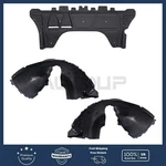 For 2019-2021 Volkswagen Jetta Front Fender Liner & Under Cover Set. Fixed Price $97.58.
