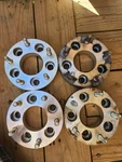 4SET Orion Motor Tech Wheel Spacers 1.5" 5X100 5X114.3 WAS-0013-00, Lugs.. Fixed Price $50.00.
