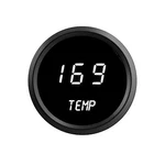 1/16" Digital Water Temp Gauge White Leds Black Bezel 52MM Lifetime Warranty. Fixed Price $66.93.