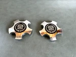 Gm Oem Used 90538078 Center Caps Pair 2X 1997-1999 Cadillac Catera. Fixed Price $9.99.