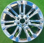 Factory Escalade Tahoe Yukon Wheel New 22 In Gm Oem Chrome 84346100 5666 Sierra. Fixed Price $549.00.