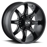 Ion Wheels Rim 181 17X9 5X114.3/5X127 ET-12 87CB Satin Black W/ Milled Spokes. Fixed Price $196.88.