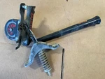 08-10 Ford F250 Super Duty 6.4L Used Oem Factory Spare Wheel Carrier Mount. Fixed Price $107.68.