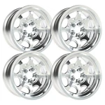 (SET-4) Vision Atv 351 Flow 15X7 4X156 13MM Machined Wheels Rims Inch. Fixed Price $444.00.