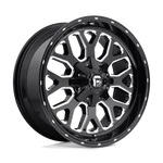 20X9 Fuel D588 Titan Gloss Black & Milled Wheel 6X120/6X5.5/6X120/6X5.5 (20MM). Fixed Price $383.40.