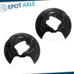 Pair Rear Side Brake Dust Shield 13-19 Ford Explorer Taurus Flex Lincoln Mkt. Fixed Price $37.99.