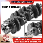 Upgrade 231112G400 Crankshaft For Genesis Coupe Santa Fe Sonata Optima Sportage. Fixed Price $135.95.