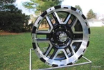 1) 179 Ion 17X8 Machined Black Lug (7 Mm Ford F150/250 Wheels New. Fixed Price $216.00.
