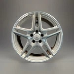 2011-2013 Mercedes E-class Amg 18" Used Factory Rim 18X8.5 Oem A2124013602 Bent*. Fixed Price $175.00.