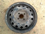 Wheel 14X5-1/2 Steel Fits 98-02 Lanos 37400. Fixed Price $59.50.