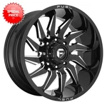 Fuel D744 Saber Rim 20X9 5X127 Offset Gloss Black Milled (quantity 4). Fixed Price $699.00.