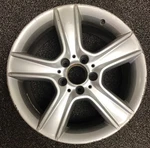 One Used Wheel Rim Mercedes-benz Class C350 17 2044012802 Rear 85100 1994-2. Fixed Price $159.99.