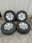 2016 Nissan Titan Xd Cummins Front Rear Wheels Tires Rims 245/70 R17 7.5 Oem. Fixed Price $500.00.