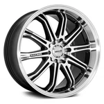 Maxxim Ferris 17X7 5X105/5X114.3 Offset 40 Gloss Black W/machine Face (qty 1). Fixed Price $204.34.