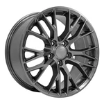 Oe Wheels CV22B-18085-5475-56G 18" Replica Fits Chevy Corvette C7 Z06 Gunmetal. Fixed Price $219.75.