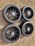 18" Bbs RC336 Oem Black Vw Jetta Gli Wheels Rims 225 40 Falken Ziex ZE950 A/s. Fixed Price $2495.99.