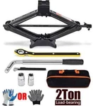 2 Ton Scissor Jack Handle Crank Wheel Lug Wrench Tool Kit Car Garage Tire. Fixed Price $22.79.