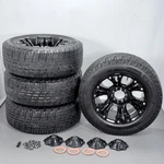 Fuel 20" Black Wheel Set Of 285/60 R20 Rim Michelin Tire 2009-2024 Ram 1500. Fixed Price $2249.00.