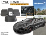 Factory Oem Mclaren Tire Cradle Set Part Number - 1215QA094CP. Fixed Price $1114.37.