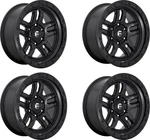 Set 4 20" Fuel D700 Ammo 20X9 6X5.5 Matte Black Wheels 1MM Lug Truck Rims. Fixed Price $1740.00.