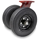 Hamilton Pneumatic Dual-wheel #S-72166-P 16" Swivel Caster 1" Precision Bearing. Fixed Price $1205.99.