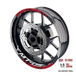 17 Inch Wheel Rim Stickers Stripe Decals Vinyl Glossy Tape MT09 AA01 Red. Fixed Price $46.68.