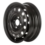07001 Reconditioned Oem 14X5 Black Steel Wheel Fits 1991-1999 Saturn Sc. Fixed Price $79.00.