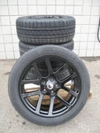 22" New Dodge Ram 1500 SRT10 Style Gloss Black Wheels & 305-45-22 A/s Tires 2223. Fixed Price $1780.00.