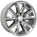 Wheels 9507615 22 Fits Chevrolet - Tahoe Replica Hyper Black With Chr. Fixed Price $305.00.