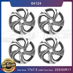 Set Of For 2017-2021 Honda Accord Alloy Wheel 17" X7.5 Machined Grey Rim 64124. Fixed Price $660.84.