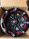 Single Ballistic Jester Lug 18X9 6X135MM -12MM Offset Black Road Wheel. Fixed Price $95.00.