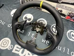 Acura Nsx Oem Steering Wheel Custom Flat Bottom Thicker Grip Alcantara Leather. Fixed Price $1295.00.