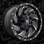 20X8.25 Cleaver D574 Dualie Rear 8X200 ET-176 Black Milled New Wheels (set 4). Fixed Price $1804.00.