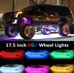 4X 17.5'' Rgb Led Wheel Ring Rim Lights Turn Signal Brake For Cadillac Escalade. Fixed Price $126.05.