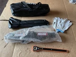 Imaycc Scissor Jack Portable Car Tire & Tool Kit 6614 Lbs 3 Ton Universal. Fixed Price $49.98.
