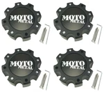 New Moto Metal MO961 Matte Black Bolt On Wheel Rim Center Caps Lug 845L172S2. Fixed Price $100.00.